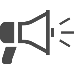 拡声器のアイコンその6